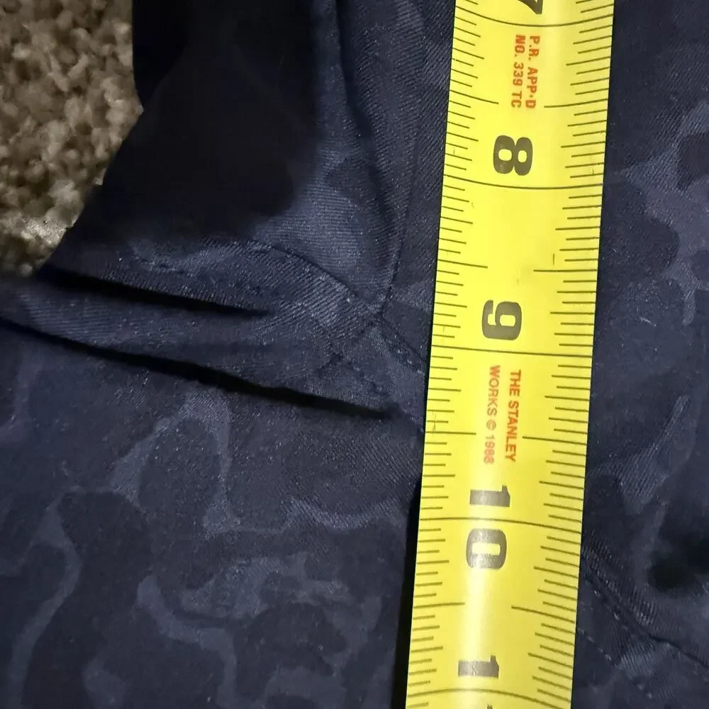 Peter Millar Golf Shorts Mens 44 Navy Skull Camo Performance Stretch 5 Pocket